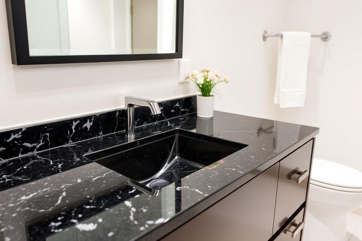 Granite bathroom