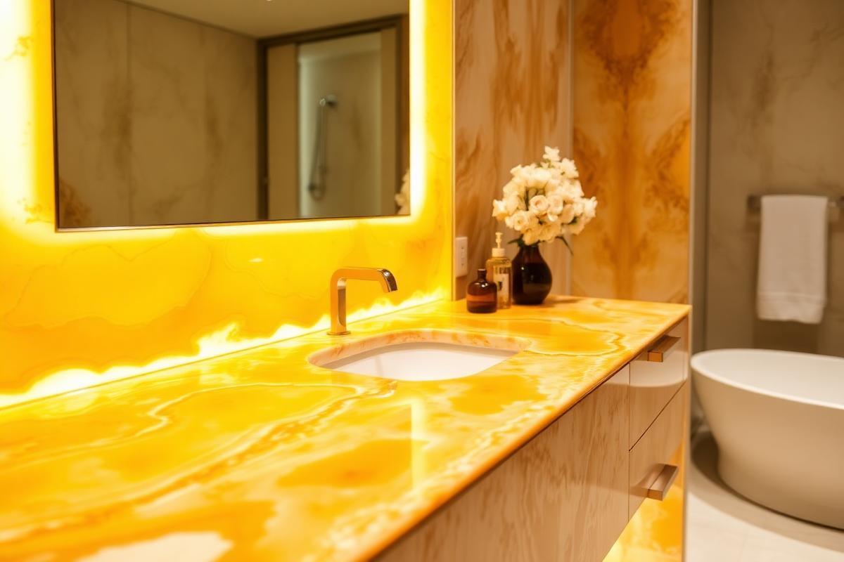Onyx bathroom