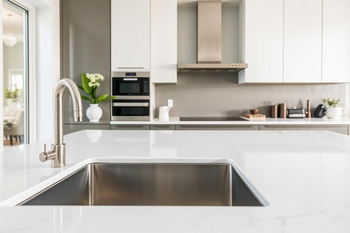Sparkling white quartz