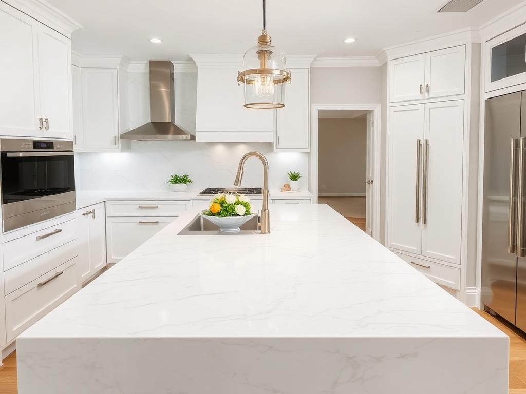 Super white quartzite